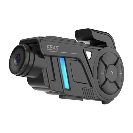 Motorcycle intercom with EJEAS K1Pro+ recorder